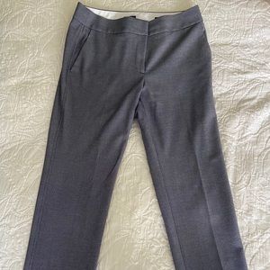 Navy tweed dress pants from Loft